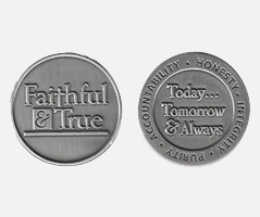 Faithful & True Alumni Medallion