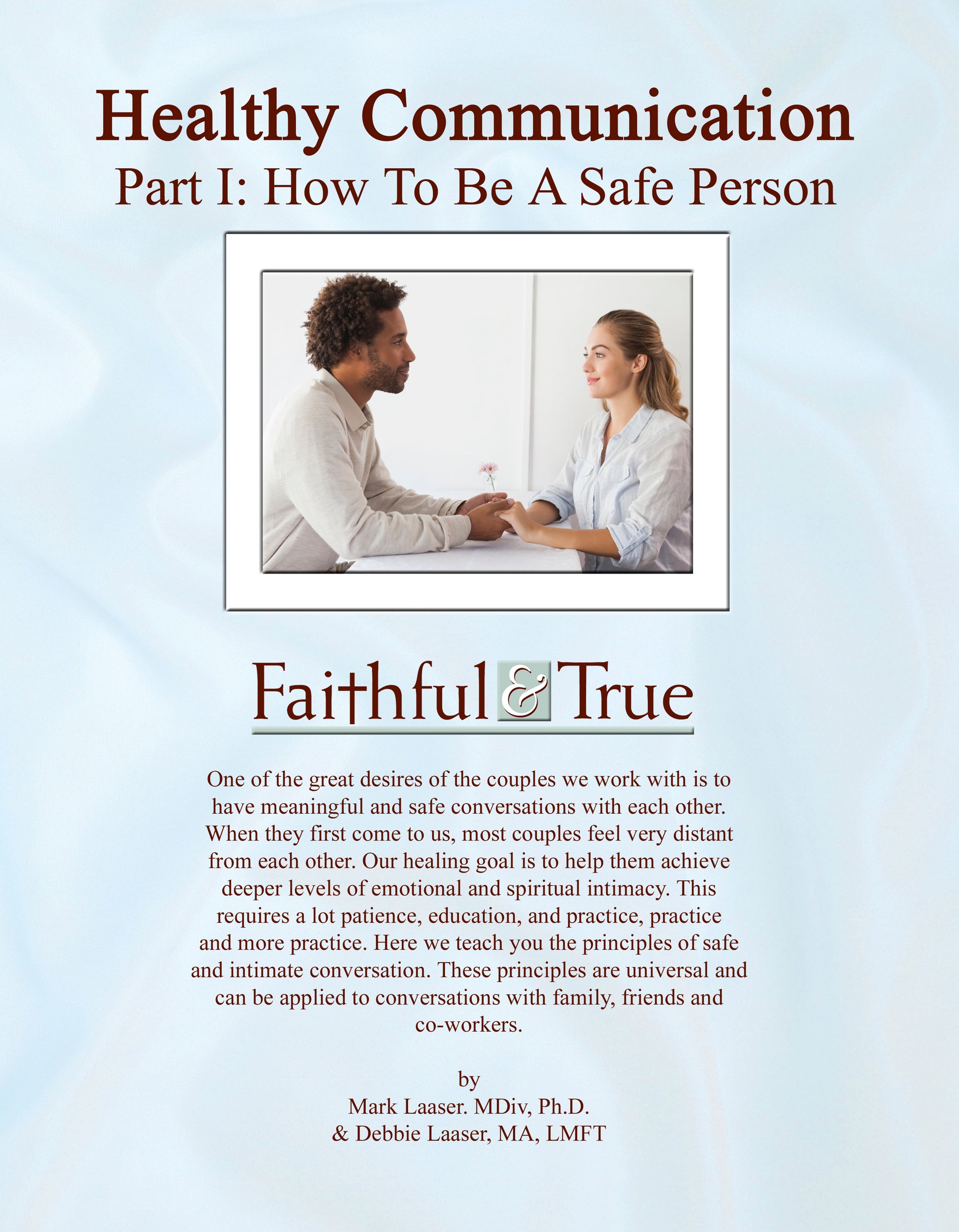 Healthy Communication Part I: How to be a Safe Person PDF